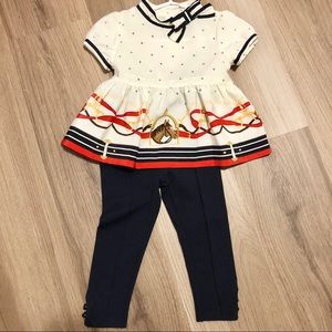 NWT Janie and Jack Horse outfit